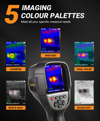 Thermal Camera 256X192 IR Pixels Upgraded Thermal Imaging Camera Dual-Light Fusi