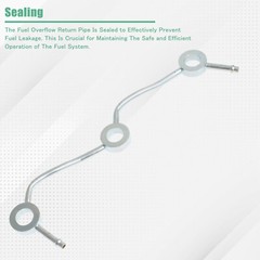 Aftermarket Quality Fuel Overflow Return Pipe for Kubota D905 D1005 D1105 D1305