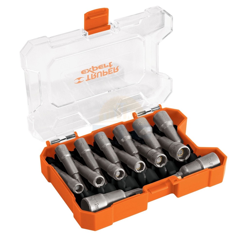 Expert PUNCA-14X Set of 14 magnetic drill sockets