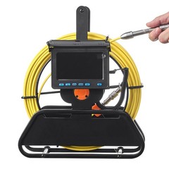 Uimoso Sewer Inspection Camera 66ft, 4.3-inch Screen, Waterproof with 6 LEDs