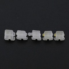 Orthodontic Bracket Ceramic Metal Slot Aesthetic Braces Roth 018 022 3M Clarity