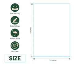 PresicioMark 500 Fanfold 4″x6″ Labels