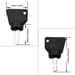 10Pcs Heavy Equipment Keys -Factory with OEM Logo For JCB 701/45501 Keys