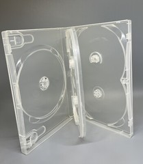 2 Top Quality Original Scanavo 22mm Multi 7 DVD Case, Clear, DVD7/ONET.PB3.KR