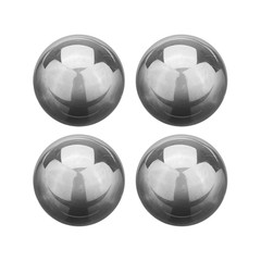 4Pcs Tungsten Steel Bearing Balls 3/8 Inch Tungsten Carbide Precision Ball, G5 G