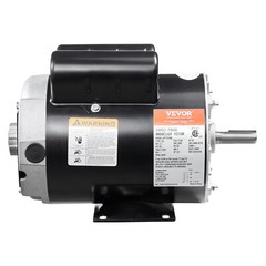 3.7HP Air Compressor Electric Motor 230V 17.2A 3450RPM 56 Frame CW/CCW Rotation