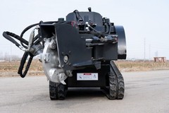 TYPHON STOMP X1300 & STOMP 509 Swing Stump Grinder Mini Skid Steer Attachment