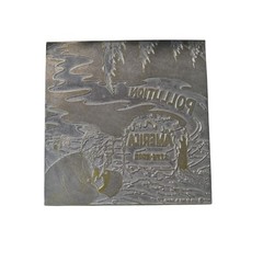 Vintage 1976 Bicentennial Political Cartoon Printing Plate Uncle Sam Pollution