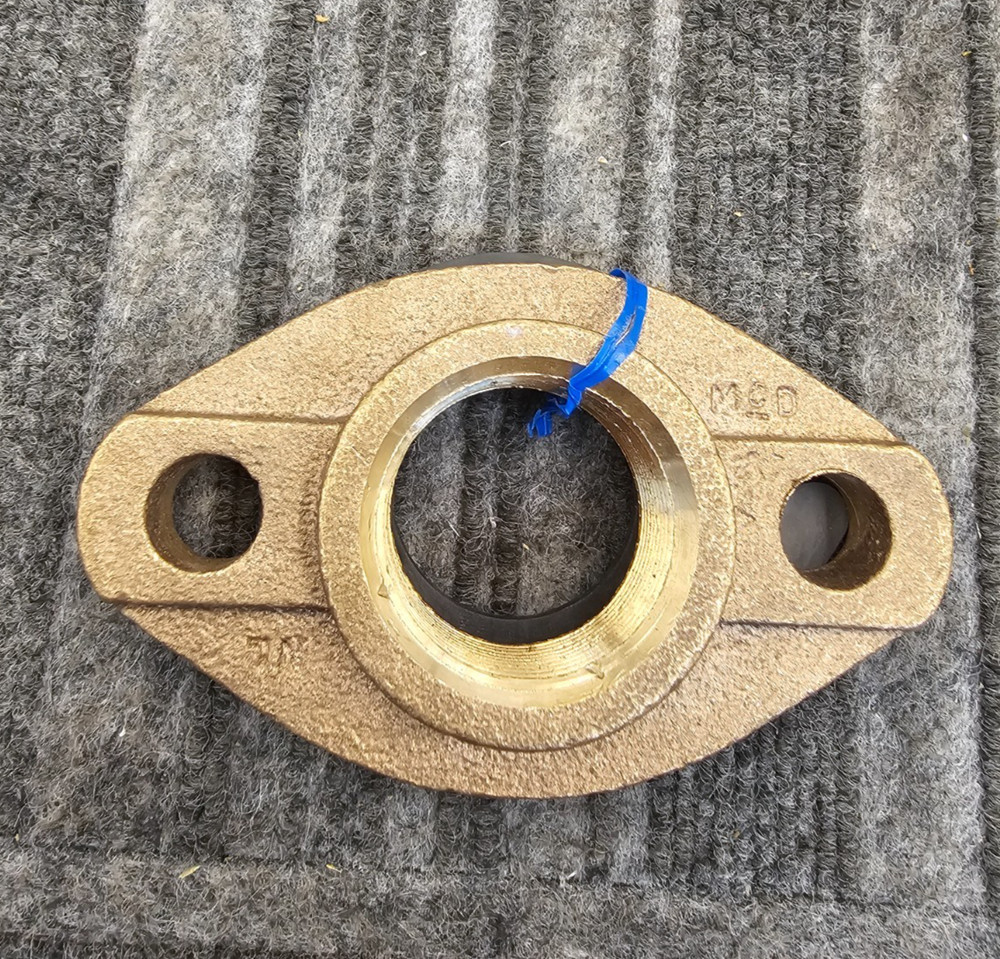 McDonald Brass Meter Coupling Flange, 5-3/4 in. Overall Length
