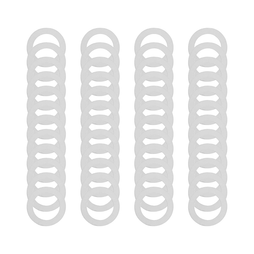 Compatible M8×12MM Steel Shim Washer Set 48Pcs – Precision Thin Spacers
