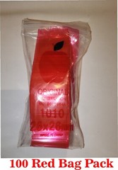 Apple Plastic Bags Baggies Jewelry Ziplock Zipper Stamp 2-100-1000 Bags lot