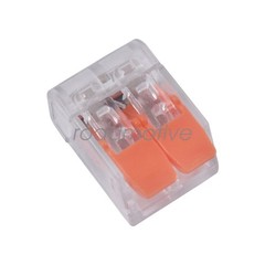 FOR Wago 221 Lever Nuts Compact Splicing Wire Connectors – 2/3/5 Terminal 90Pcs
