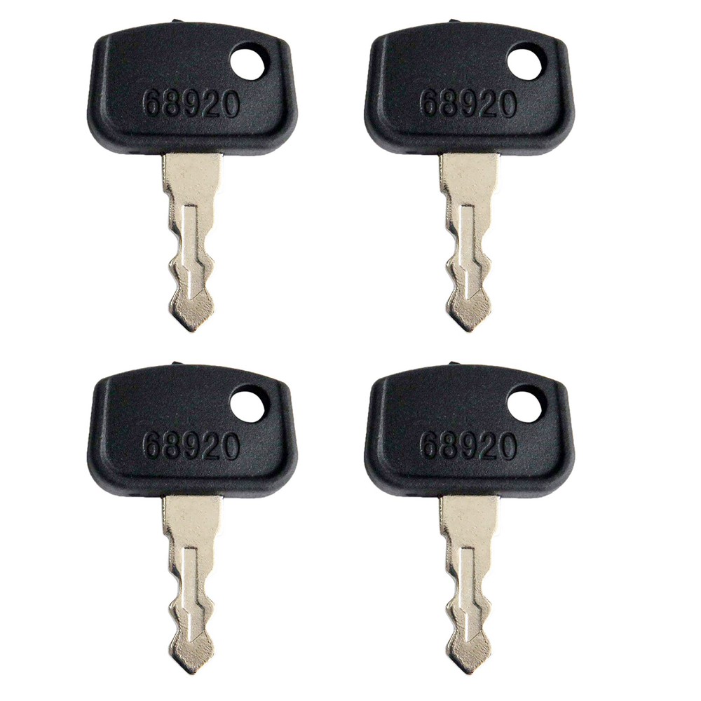4PCS Ignition Keys for Kubota Front Mower F2680E F2690 F2880-F F3080 F3680 F3990
