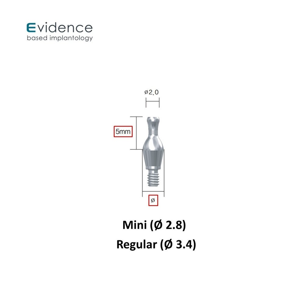 Evidence GBR Healing Pin Abutment