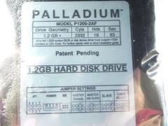 JTS P1200-2A – NEW PALLADIUM P1200-2AF IDE 1.2GB 3.5″ ATA2