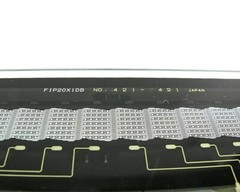 *NEW* 20 Digit Dot Matrix Vacuum Fluorescent Display VFD 1×20, F1P20X1DB