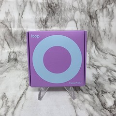 Loop Engage Kids 2 Berry Blue Noise Reduction Earplugs 8 dB Open Box Complete