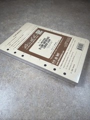 Rite In The Rain All Weather 9 Line Medieval Loose Leaf Tan 4×7 100 Sheets 952T