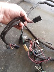 Case 1840 Cab Wiring Harness Came Off A Running Operating Machine May Fit 1845c