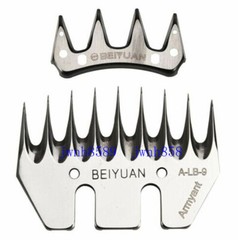 9 Teeths Beiyuan High Strength Curly Stell Blade Goat Shearing Sheep Wool Clipp