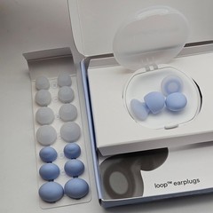 LOT of 4 Loop -Dream – Blue / laserlite honeywell / foam o Ear Plugs for Sleep