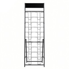 Uimoso 20-Pocket Magazine and Brochure Display Rack for Literature Organization