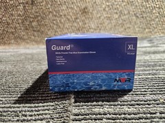 (QTY 1000) MTR Guard Nitrile Exam Glove 5 Mil Palm Powder-Free XL Blue 93005