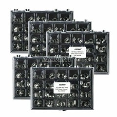 80PCS Bandas dentales ortodoncia para el primer molar con tubos bucales MBT 022