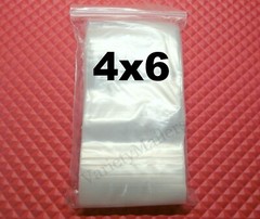 400 Reclosable Storage Bag Variety Pack 3×6 4×6 5×5 6×6 / 2 Mil Seal-Top Baggies