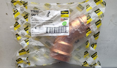 Viega Propress – 77632 – 2″ Copper 45° Degree Elbow – C x C EDPM Seal – New