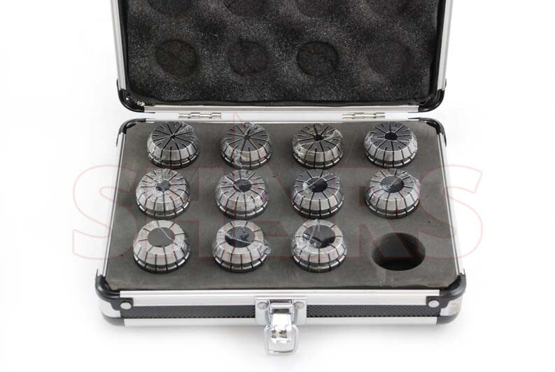 ER 32 COLLET SET 1/8 – 3/4″ MILLING LATHE DIN 6499/B .0003″ WITH Certificate #[
