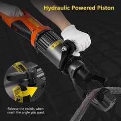 1200W Electric Rebar Bender Tool,110V, Bending up to 7/8 in #7 22 mm Hydraulic