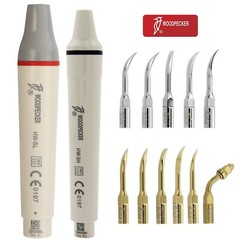 Woodpecker Dental Ultrasonic Scaler Handpiece LED HW-5L HW-3H Piezo Tips G1 EMS