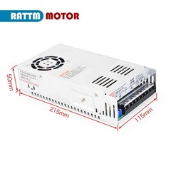 【US】0-12V DC Switching Power Supply 50A 600W 12V DC to AC for LED Strip/CCTV