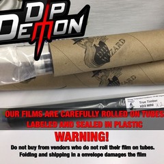 HYDROGRAPHIC FILM CARBON FIBER BLACK & CLEAR WATER TRANSFER HYDRO DIP DIPPING