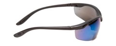Calabria 91348 BIFOCAL Safety Glasses Z87 Impact Rated Black & Blue Mirror +2.00