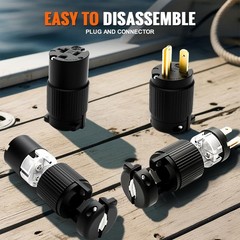 Journeyman-Pro – 520CV 20 Amp 2500W 120-125V NEMA 5-20R BLACK 1-PACK, Black