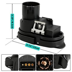 68014986AB Trailer Tow Connector Plug for Dodge RAM 1500 2500 3500 | for Jeep Fo
