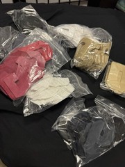 HUGE LOT VINYL & TWILL SPORTS 4″ NUMBERS 4500+ Heat Transfer Press Multi Color