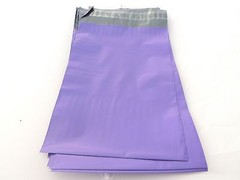 100 Pink Purple 7×10 Flat Poly Postal Mailer Envelopes, Self Seal USPS Shipping