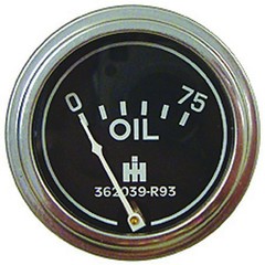 Oil Pressure Gauge Fits FARMALL 0-75Lb 240 300 330 400 450 362039R91 362177R94