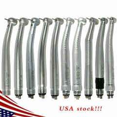 Dental High Speed Handpiece 2/4/6Holes E-generator LED /Fiber Optic /NoLED MD