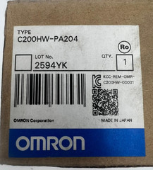 OMRON C200HW-PA204 POWER SUPPLY UNIT