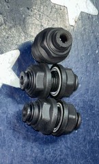 (5) 5/32” 4mm PARKER LEGRIS 3116 04 00 Push-Fit Union 5/32 in PTC Bulkhead 5pcs