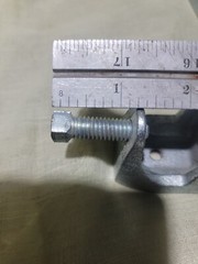 6 NEW STEEL BEAM CLAMP 1″ OPENING, 5/16-18 MOUNTING HOLES