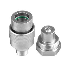3/8″ Hydraulic Quick Coupler Set Replaces Enerpac C-604 for Easy Connect/Disconn