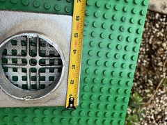 Smith Square Nickel Bronze Grate Floor Drain Shown In Pictures