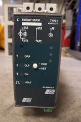 NEW EUROTHERM 7100S SINGLE PHASE SOLID STATE CONTACTOR 40A/127V/NONE/XXX/MSFU