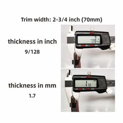 16Ft Glossy Black Automotive Car Exterior and Interior Molding Trim Universal…