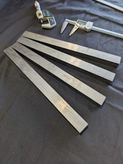 .750x.960″ Titanium Flat Stock 12″ Long, 1 bar total Ti6AL4V ELI Grade 23, 3/4